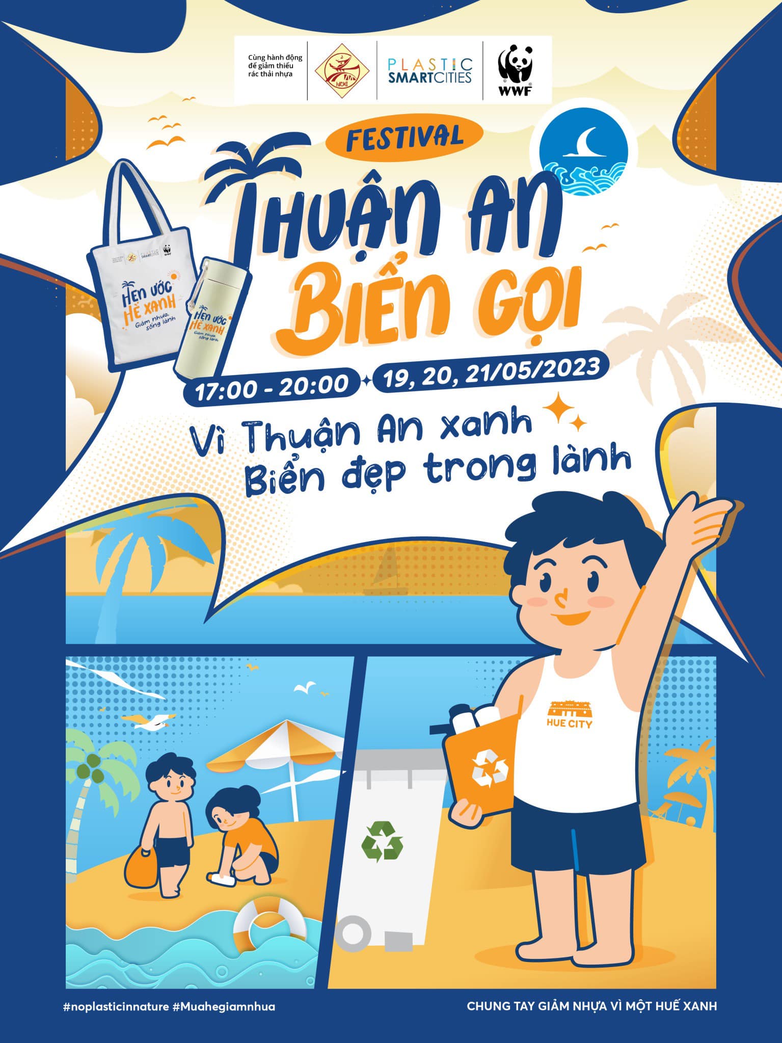 DỰ ÁN HUẾ ĐÔ THỊ GIẢM NHỰA – WWF VIỆT NAM